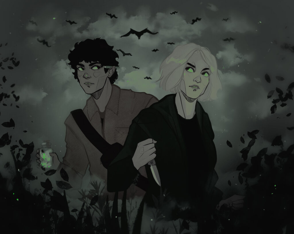 Character art from Maeve and the Other Marsh